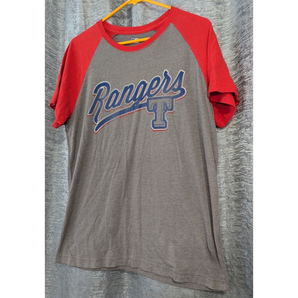 Rangers baseball Tshirt Men M Short Sleeve MLB